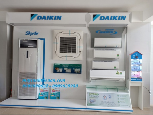 Phân phối giá gốc - Thi công máy lạnh tủ đứng daikin 5HP uy tín 